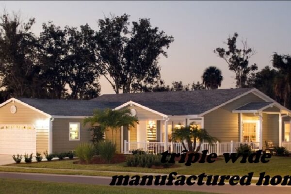 triple wide manufactured homes
