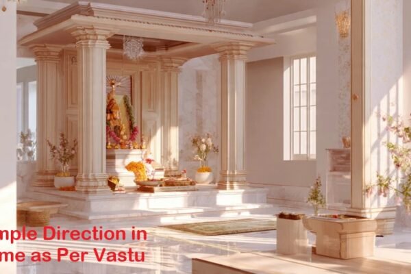 Temple Direction in Home as Per Vastu