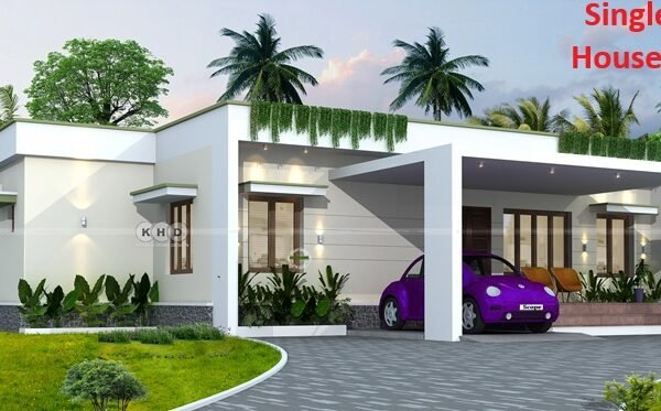 Single Floor House Design